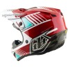 Casque TROY LEE DESIGNS GP Pro Mips - Segment rouge/blanc