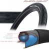 Pneu TIOGA fastr react blk lbl souple