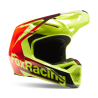 Casque V1 Statk - Junior Rouge/Jaune