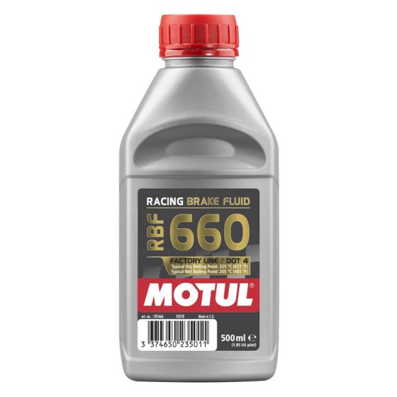 Liquide de frein MOTUL DOT 4 RBF 660 Racing - 500ml
