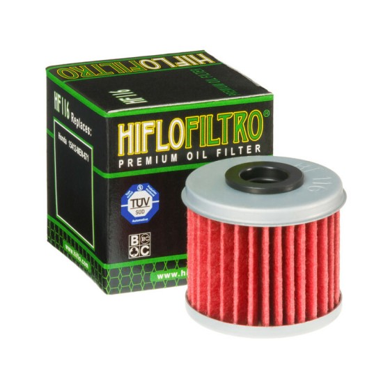 Filtre à huile HIFLOFILTRO - HF116 HONDA