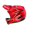 CASQUE D4 COMPOSITE PINNED RED