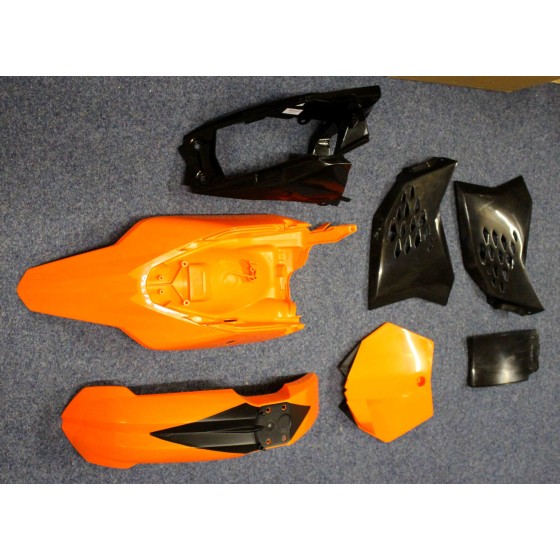 Kit plastique POLISPORT SX 65 2009-2011 ORANGE